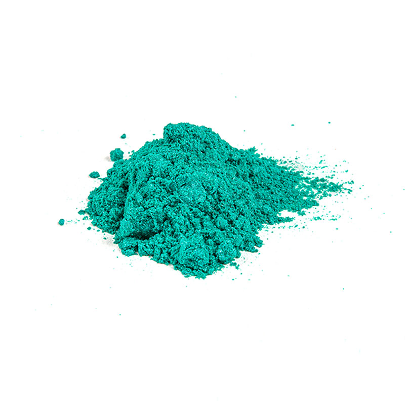 AK435b cyan pearlescent pigmen untuk dakwat, industri plastik